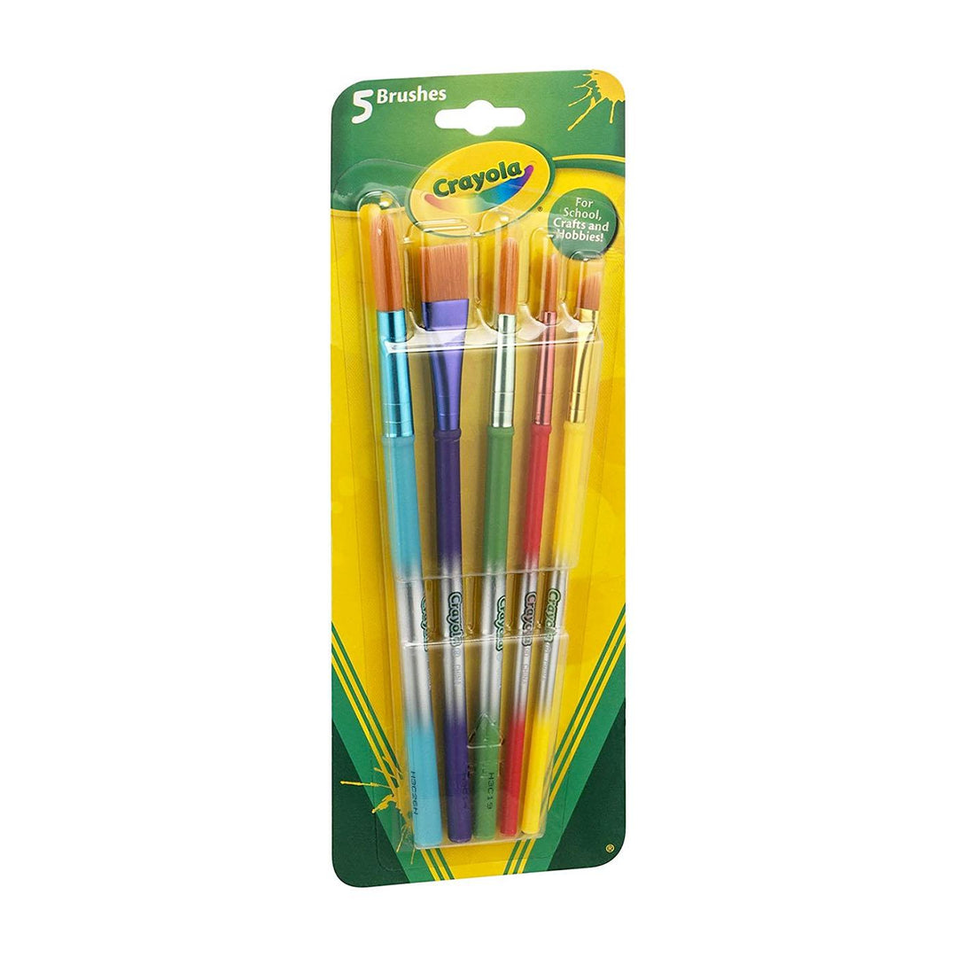 Crayola Arts & Crafts Brush Set 5 piece