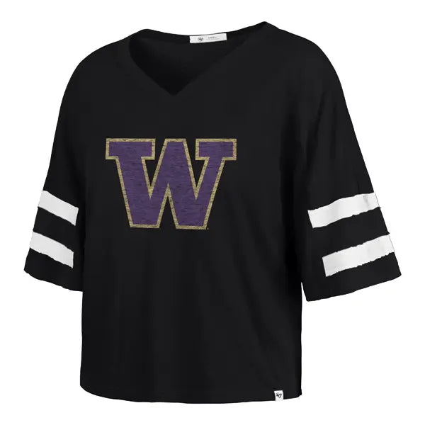 47 Brand Women's W Logo Premier Scout Crop Tee