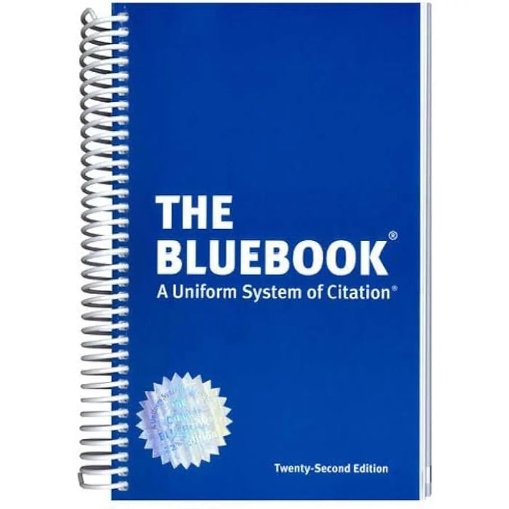 The Bluebook (22e 25)
