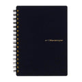 Maruman Black Mnemosyne Daily A6 Lined Spiral Notebook 80ct thumbnail