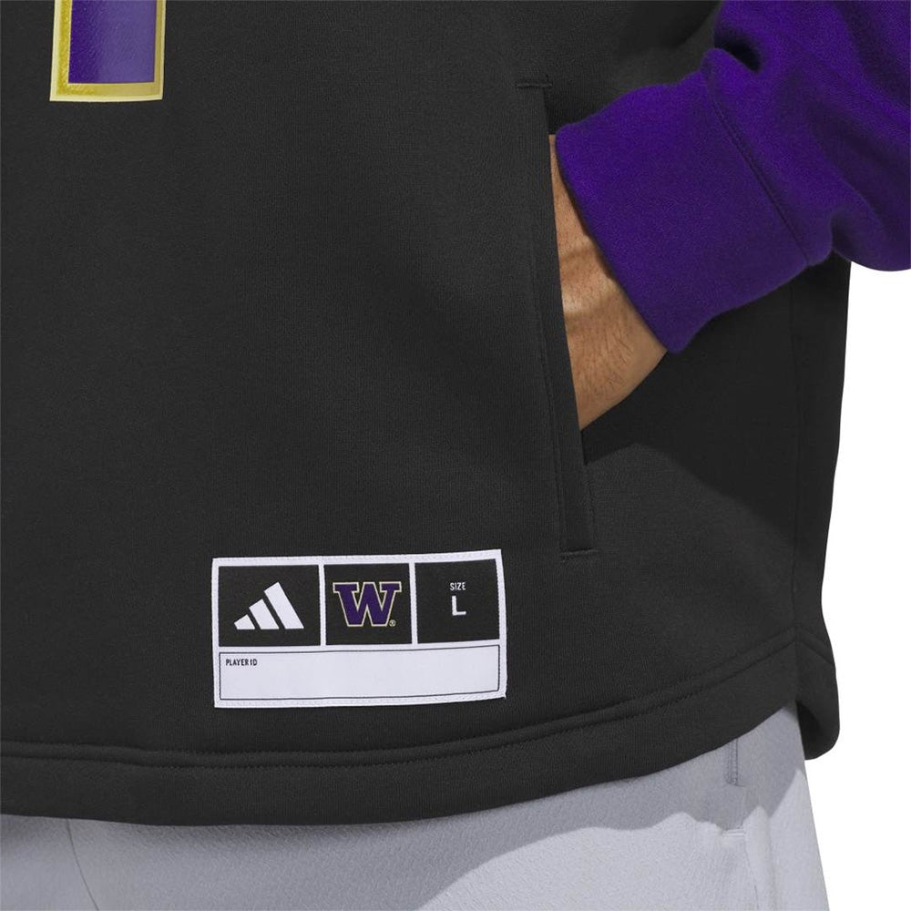 adidas Men's Washington Huskies 2026 Strategy DAWGS Football Jersey Pullover Hoodie