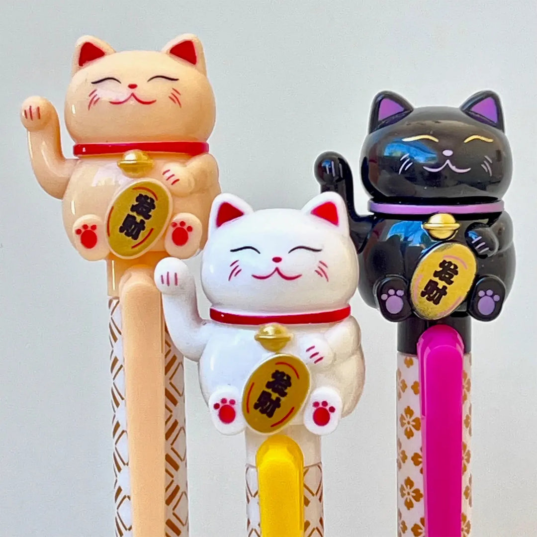 BC Mini Maneki Cat Gel Pen