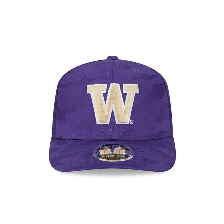 New Era Camo Purple 9Seventy Mesh Back Stretch Snap Adjustable Hat