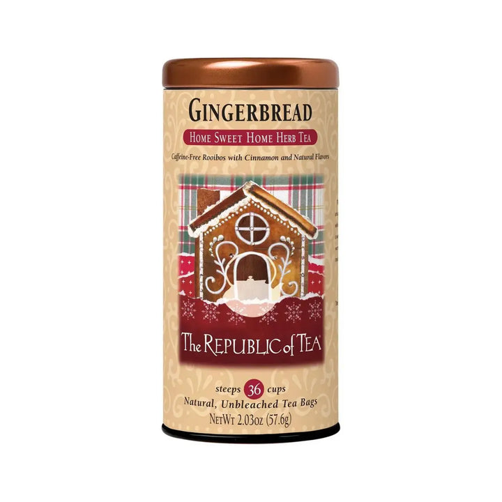 Republic of Tea Gingerbread Cuppa Cake Red Tea