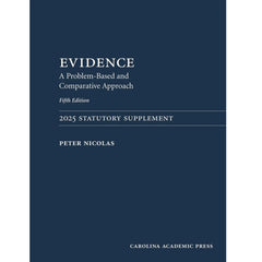 2025 Statutory Supplement for Evidence (5e 25)