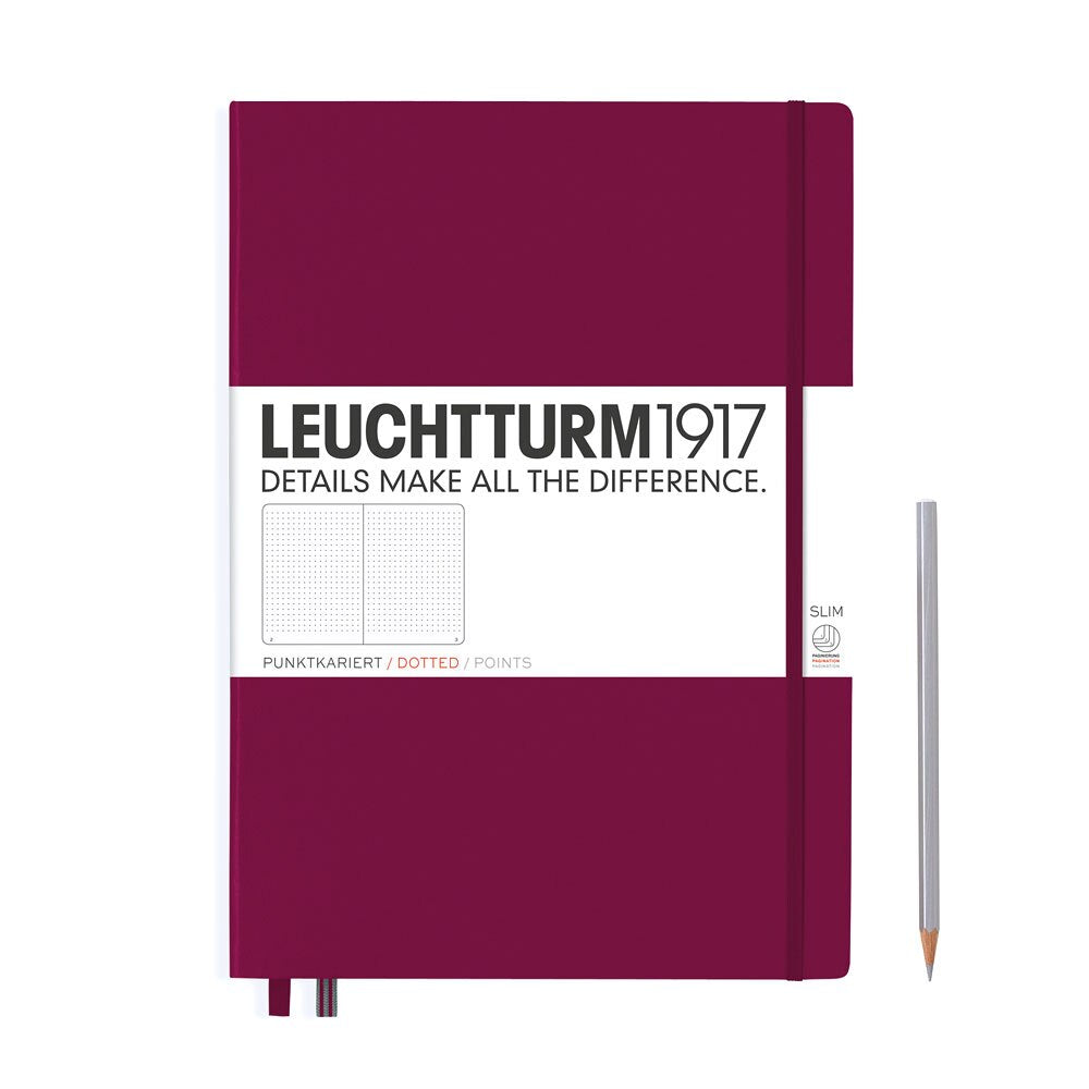 Leuchtturm 1917 Master Slim A4+ Hardcover Notebook 121ct