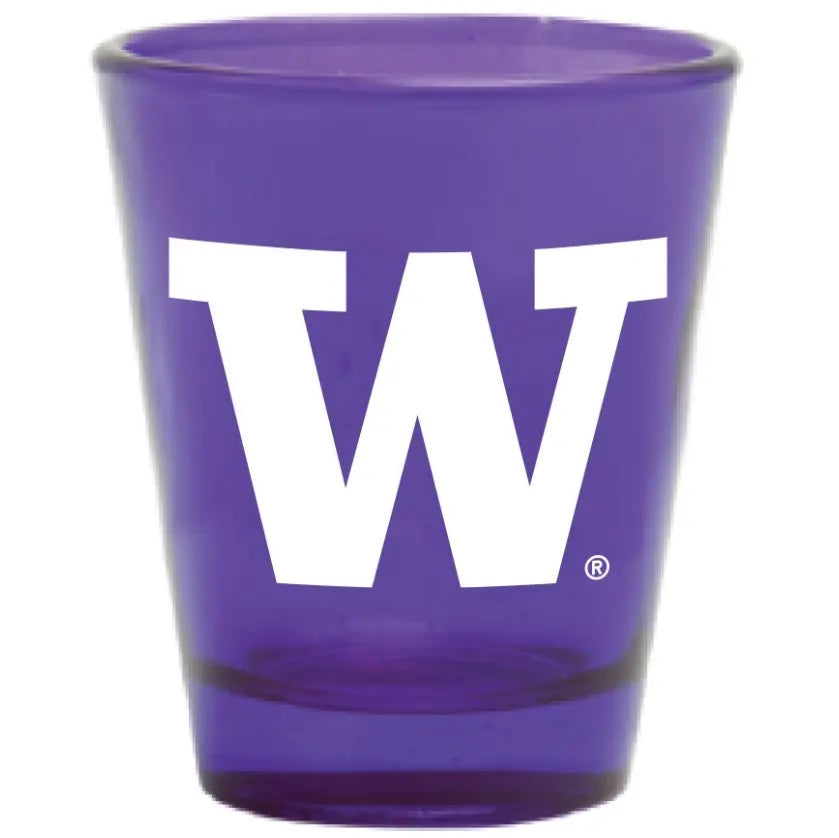 Neil Purple W Colored Shot Glass
