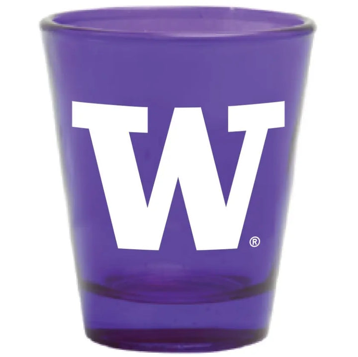 Neil Purple W Colored Shot Glass