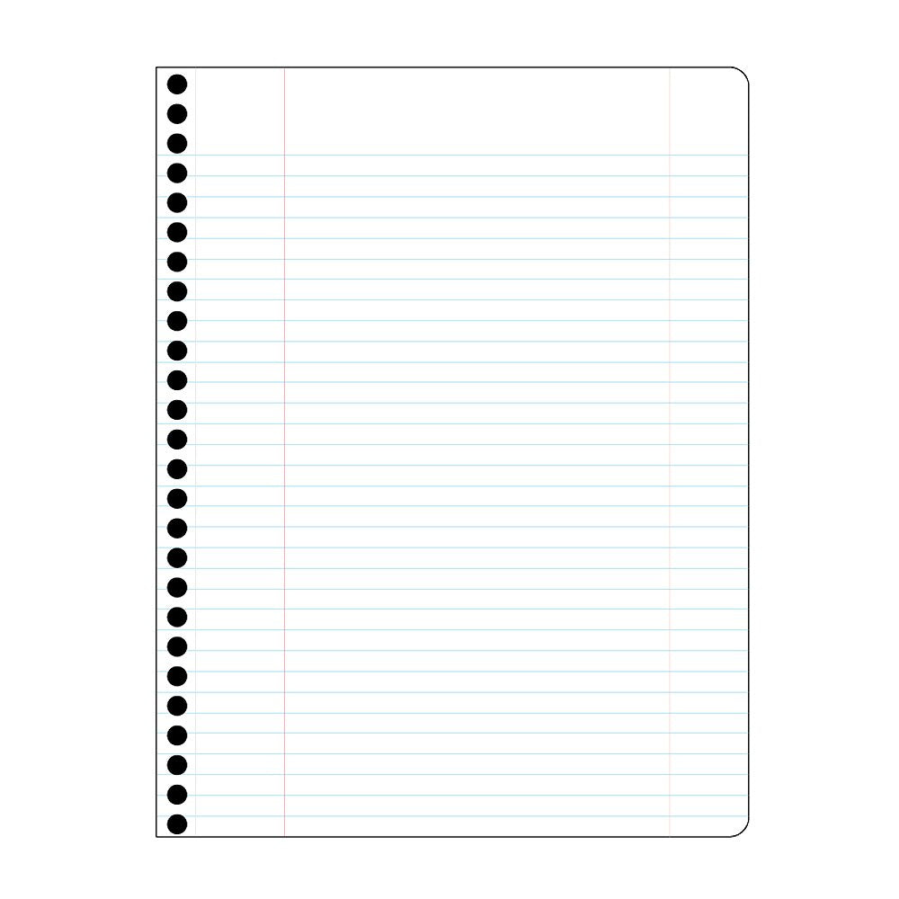 Decomposition Humpback Whales 7.5"x9.75" College Spiral 80ct