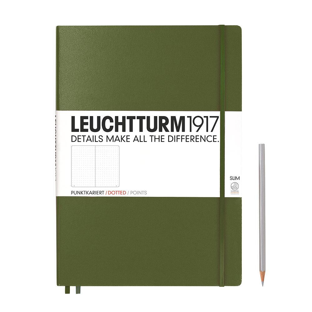 Leuchtturm 1917 Master Slim A4+ Hardcover Notebook 121ct