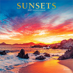 Photo of 2027 Sunsets Wall Calendar.