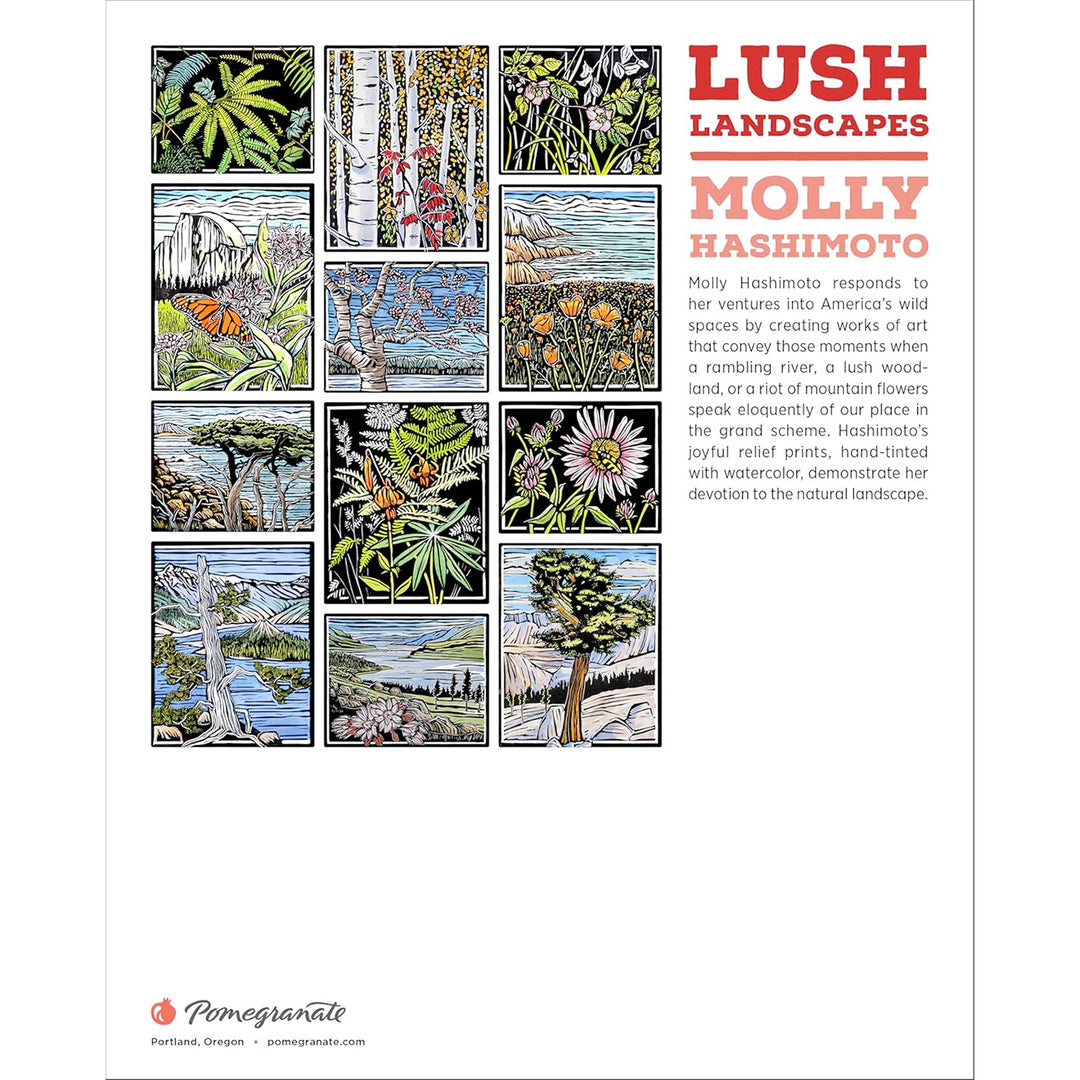 Molly Hashimoto: Lush Landscapes 2026 Mini Wall Calendar