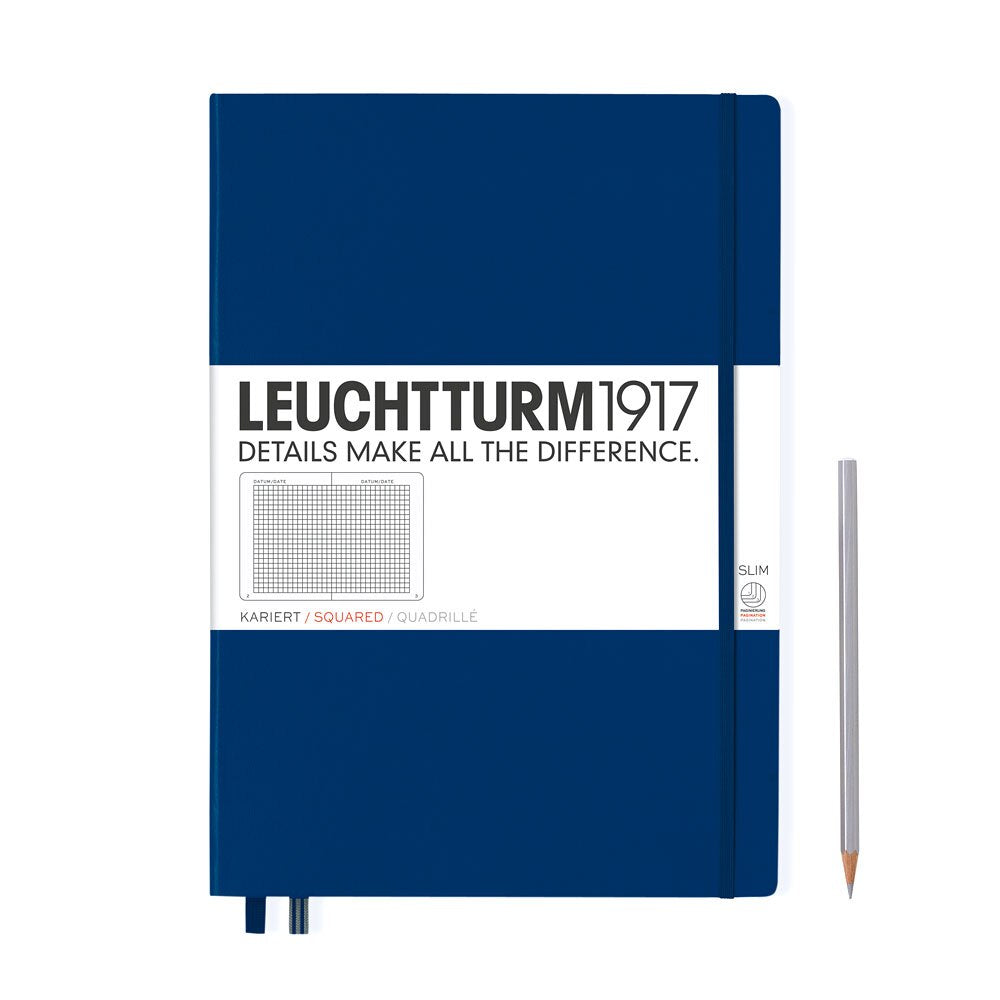 Leuchtturm 1917 Master Slim A4+ Hardcover Notebook 121ct