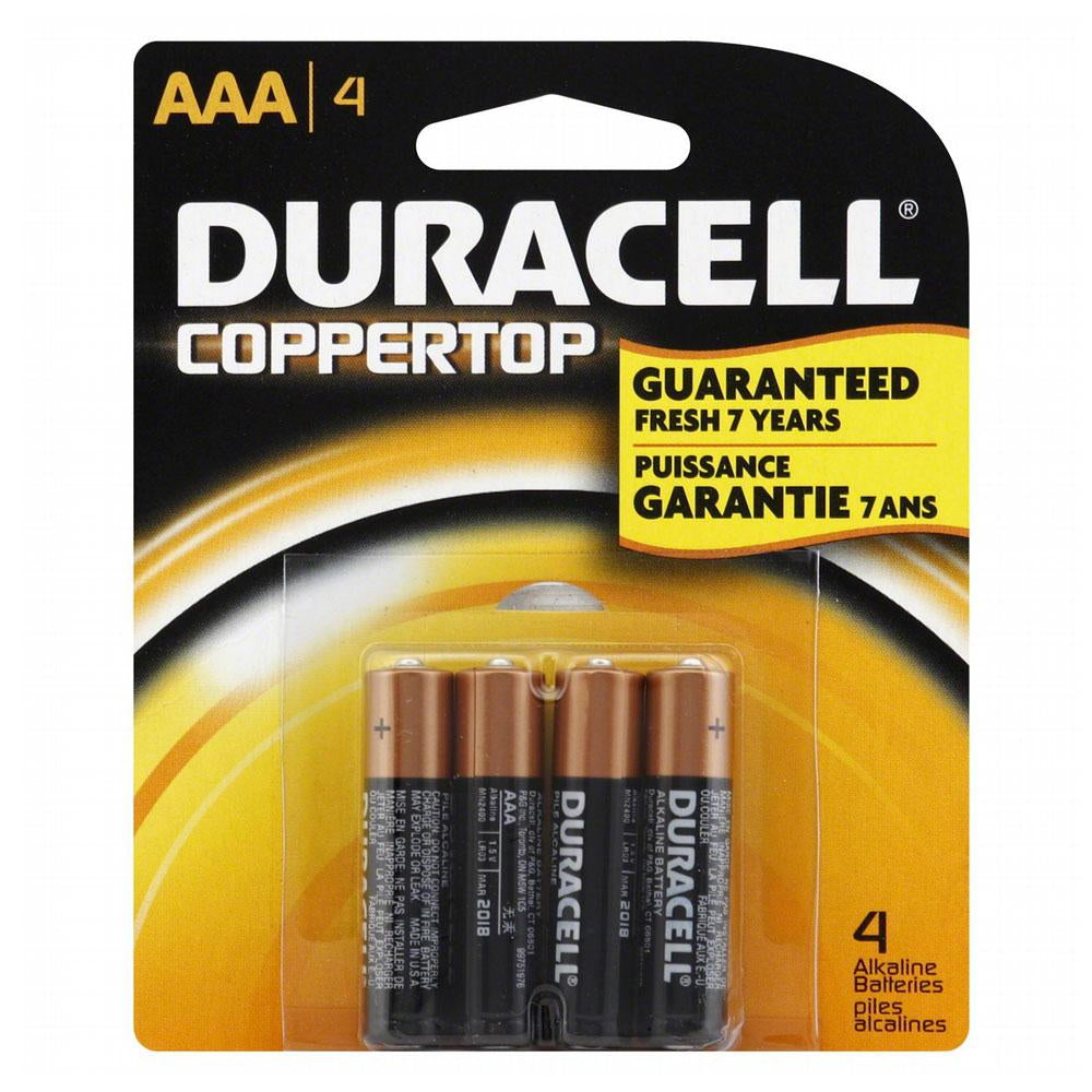 Duracell AAA Batteries 4-pack