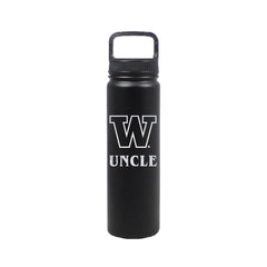 Photo of DROP SHIP Nordic Black W Uncle Insulated Stainless Steel Bottle 24oz.