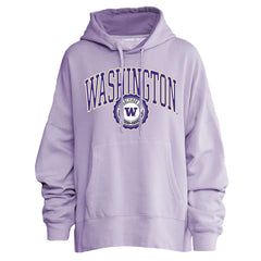 Camp David Women's Washington Faux Seal Moonbeam Hoodie