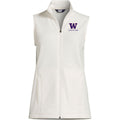 Lands' End Women's UW Class of 2026 ThermaCheck Fleece Vest thumbnail