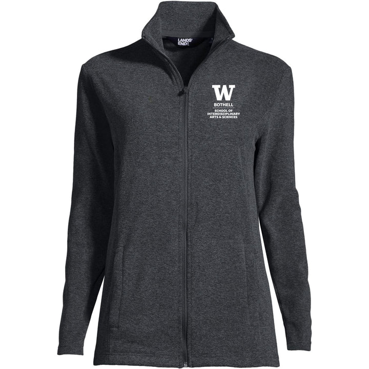 Lands' End Women's UW Bothell Interdisciplinary Arts & Sciences Thermacheck Fleece Full Zip