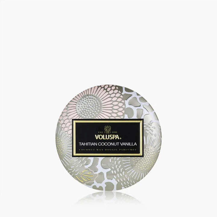 Voluspa Tahitian Coconut Mini Tin Candle