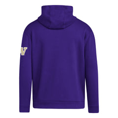 adidas Unisex 2025 Washington 3 Bar Logo Fleece Hoodie