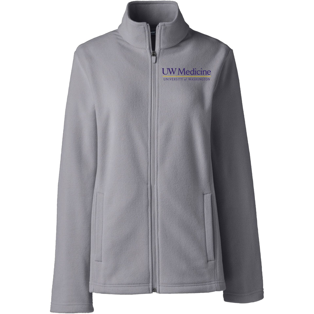 Lands' End Women's UW Medicine ThermaCheck Fleece Full Zip