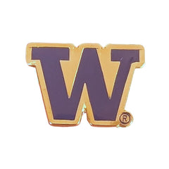 Photo of Neil Purple W Lapel Pin.