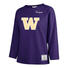 Photo of 47 Brand Women's Applique W Logo Timeless 3/4 Sleeve Tee Front.