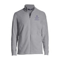 Lands' End Men's UW Information School Thermacheck Fleece Full Zip Gray thumbnail