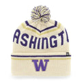 47 Brand Cream Washington Huskies Quattrle Cuff Knit Beanie thumbnail