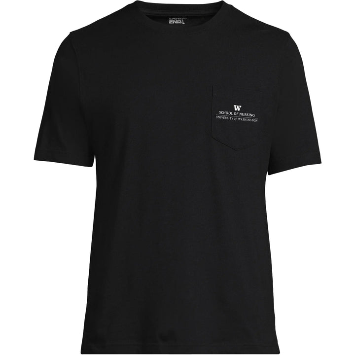 Lands' End Unisex UW School of Nursing Short Sleeve Pocket T-Shirt