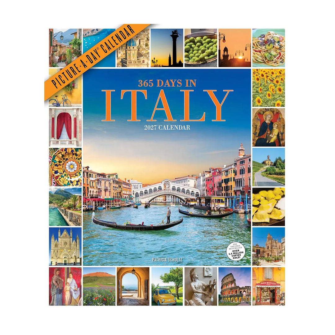 365 Days in Italy Picture-A-Day Wall 2027 Calendar