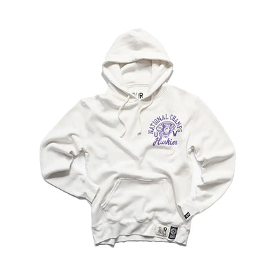 ROF Unisex 1960 National Champs W Husky Head Hoodie Front