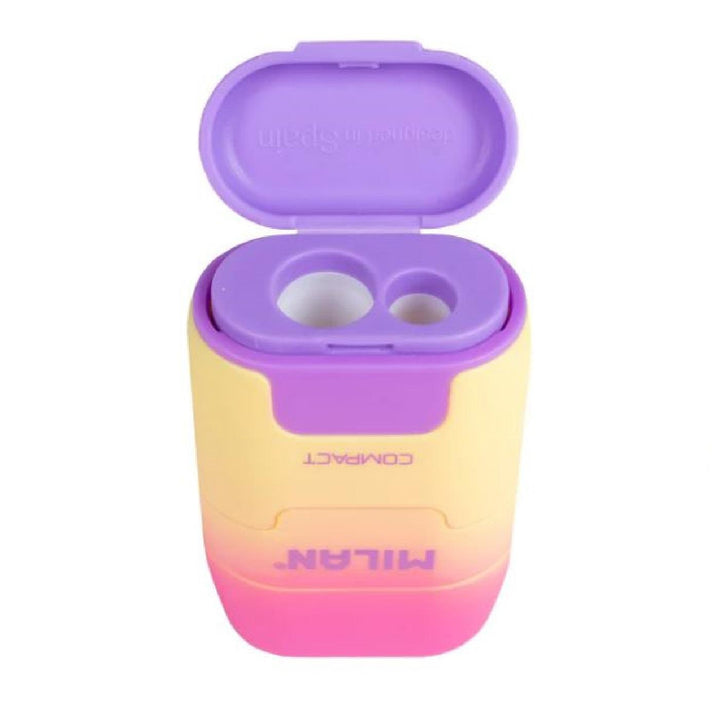 Milan Sunset Capsule Sharpener and Eraser