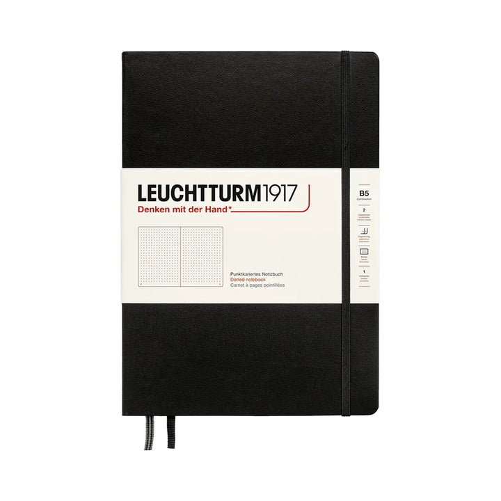 Leuchtturm 1917 B5 Hardcover Composition Notebook 219ct