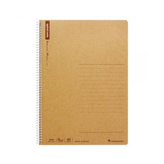 Maruman Kraft B5 8mm Ruled Spiral Notebook 40ct