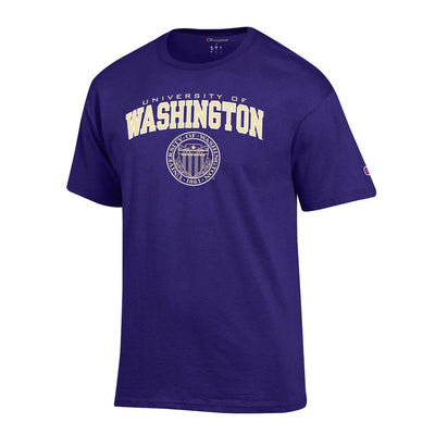 Champion Unisex Washington Official Seal Tee#color_purple