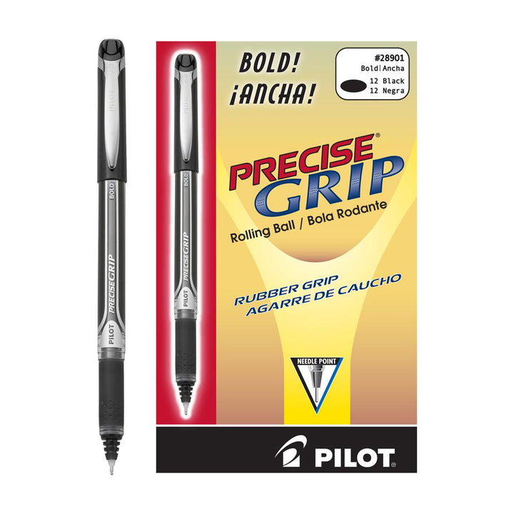 Pilot Precise Grip Bold Point 1mm Rollerball Pen