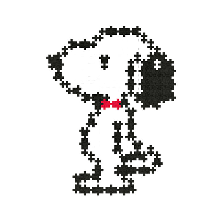 Plus-Plus Snoopy 275 pc Puzzle by Number Tube