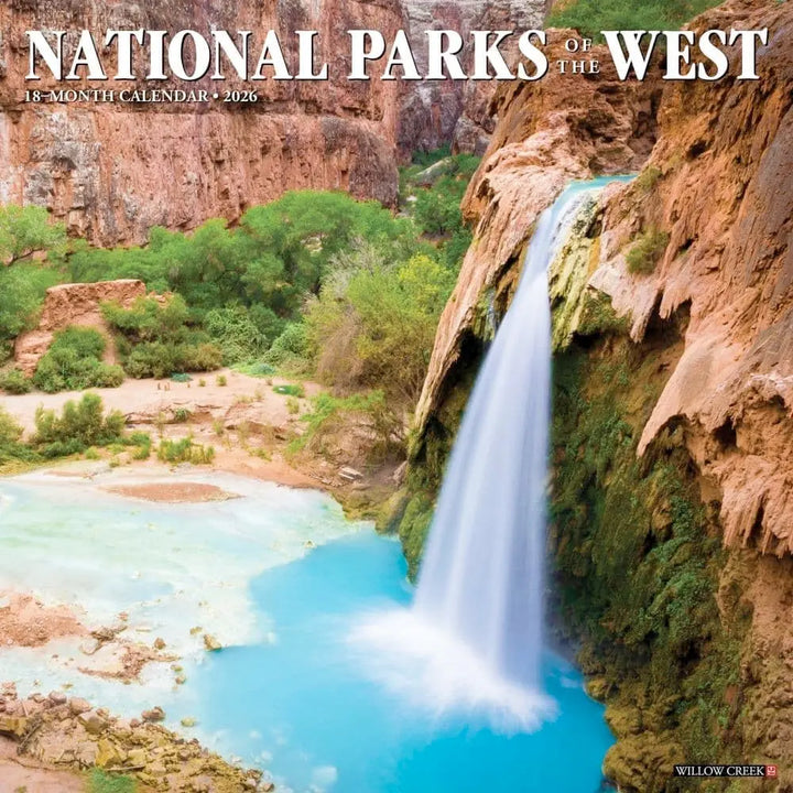 Small Changes National Parks of the West 2026 Wall Calendar