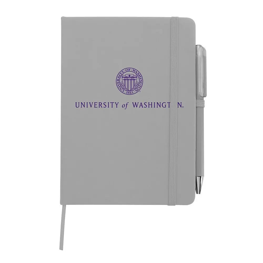 MCM U of W Seal Value Notebook with Pen