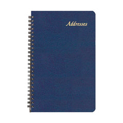 Photo of Payne Skivertex 5.5"x8.5" Large Print Address Book#color_navy.