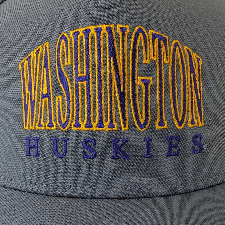adidas Gray Washington Huskies SS25 A Frame Adjustable Hat
