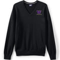 Lands' End Unisex UW Class of 2026 Cotton Modal V-neck Pullover Sweater thumbnail