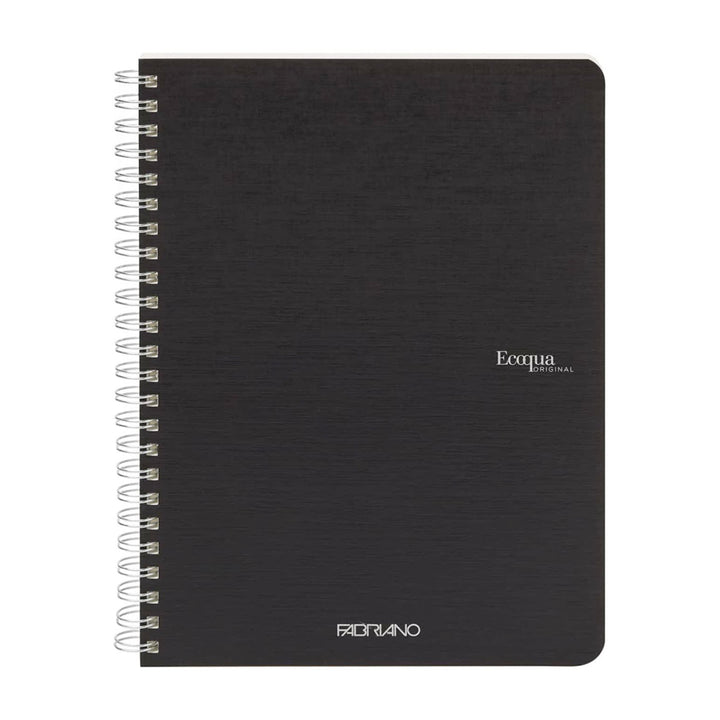 Fabriano Ecoqua 5.8" x 8.25" Spiral Grid Notebook 70 Sheets