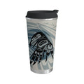 Native Northwest Raven Moon Art Travel Mug thumbnail