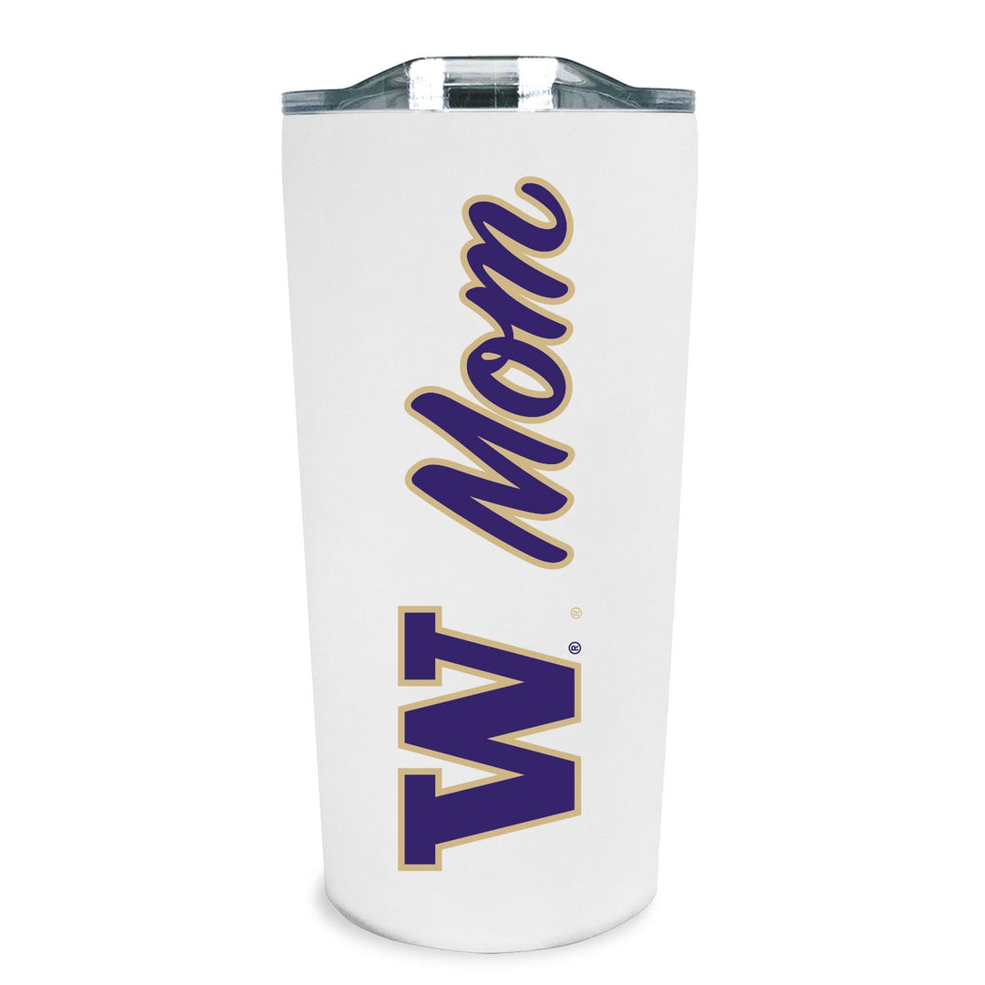 FG White W Mom Soft Touch Stainless Tumbler 18oz