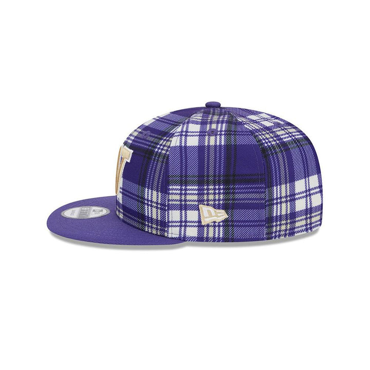 New Era Plaid 9Fifty Sideline FW24 Snapback Hat