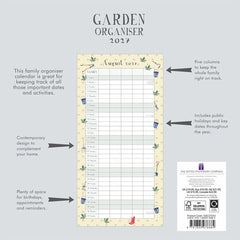 2027 Garden Organiser Wall Calendar Hover