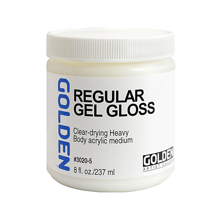 Golden Artist 8oz Regular Gel Gloss