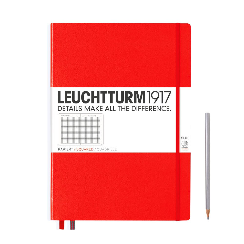 Leuchtturm 1917 Master Slim A4+ Hardcover Notebook 121ct